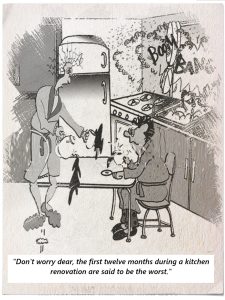 Kitchen explosion cartoon